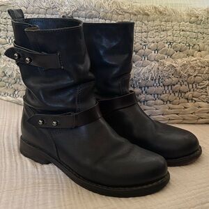 Rag & Bone Motor Boot in Black